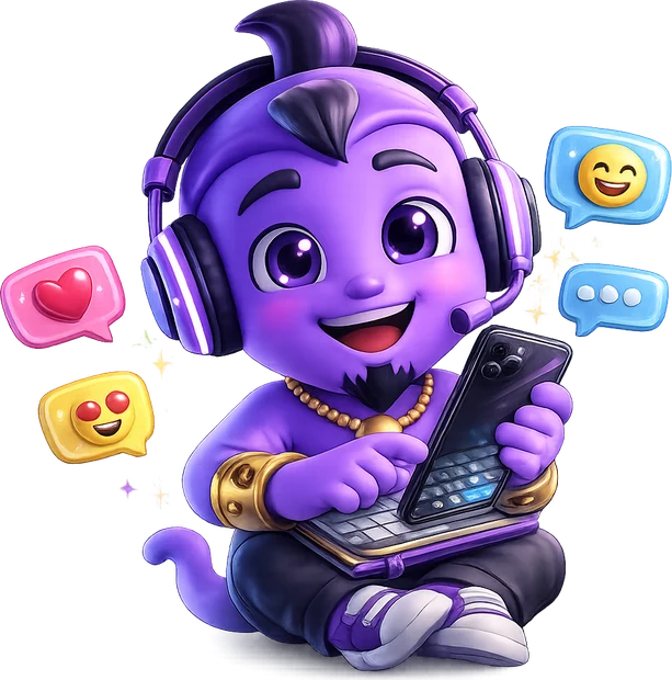 Genius no chat de texto